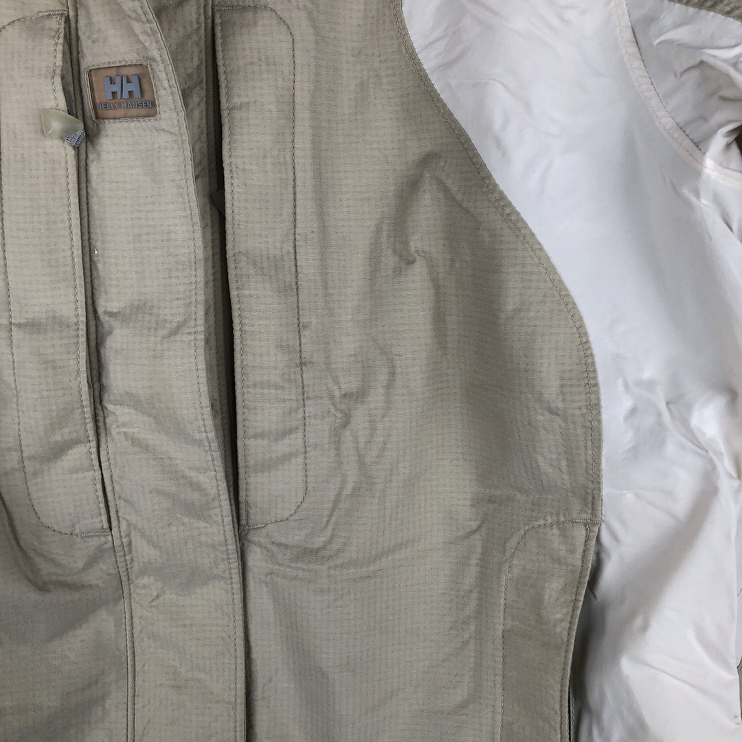 Helly Hansen padded puffer jacket, women's size S Nylon Beige type Vintage Second Hand