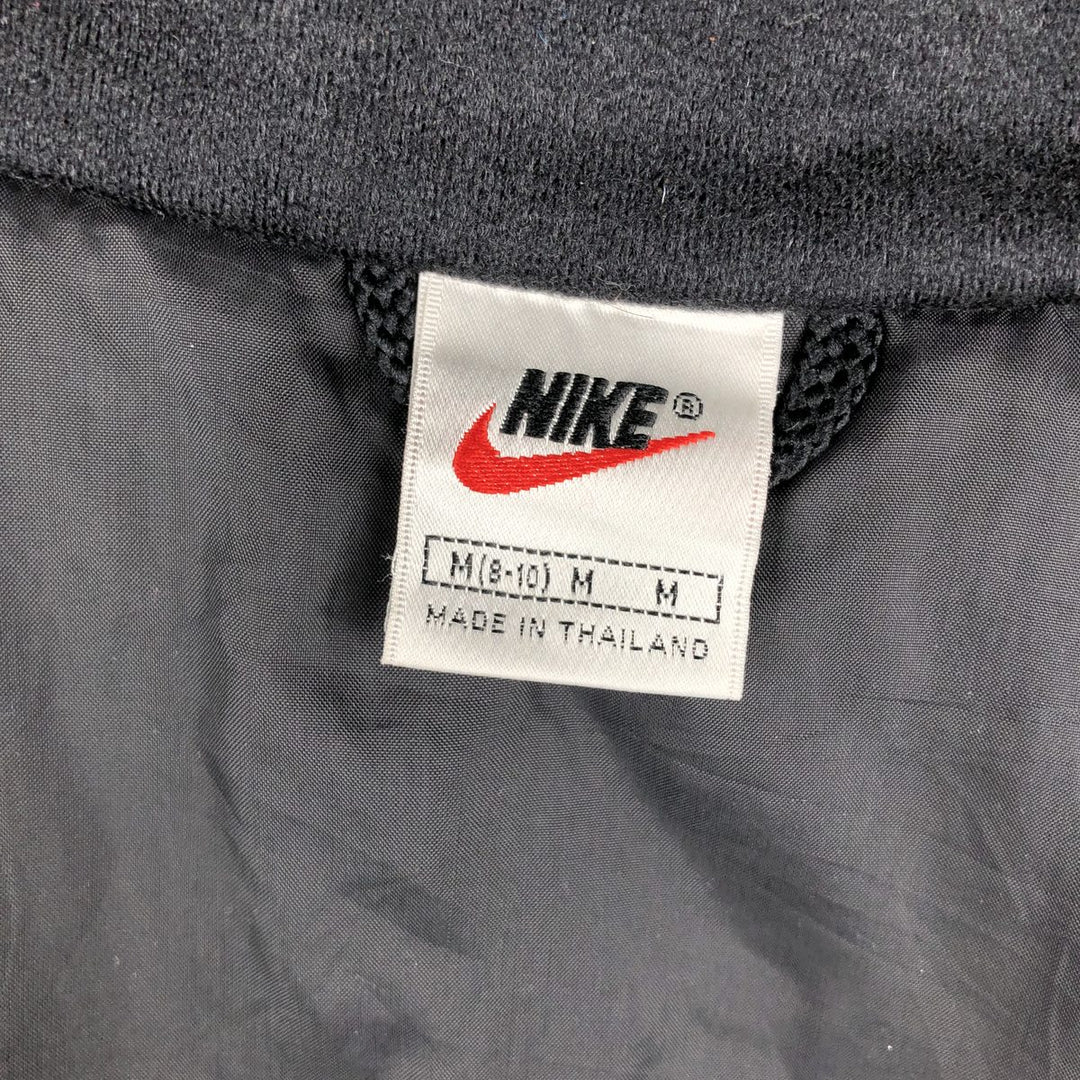 90'S Nike padded puffer jacket, women's size M, vintage Nylon Blue type light blue Vintage Second Hand
