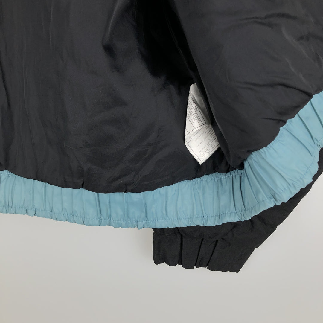 90'S Nike padded puffer jacket, women's size M, vintage Nylon Blue type light blue Vintage Second Hand