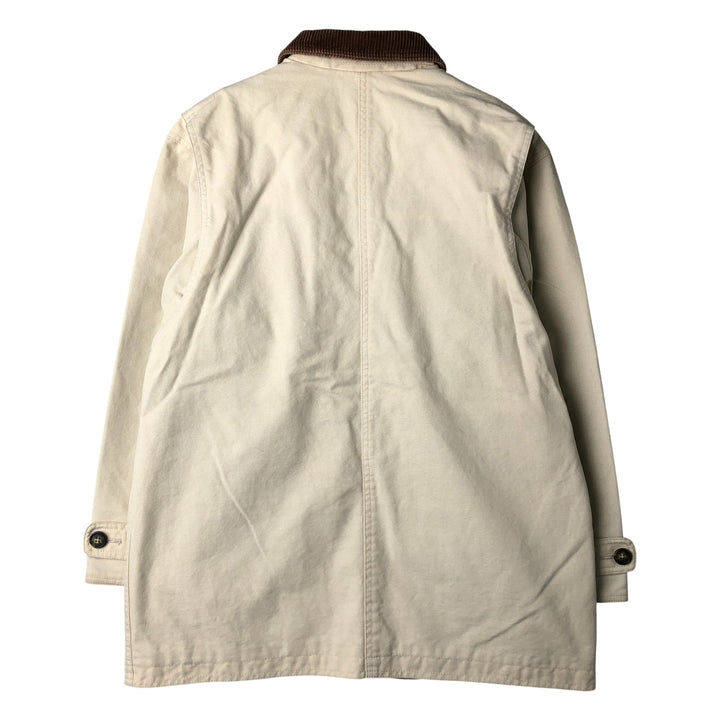 Vintage 80s-90'S Lands' End Duck Hunting Jacket, Women's Size Small cotton ivory Vintage Second Hand