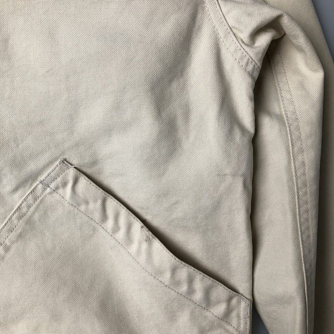 Vintage 80s-90'S Lands' End Duck Hunting Jacket, Women's Size Small cotton ivory Vintage Second Hand