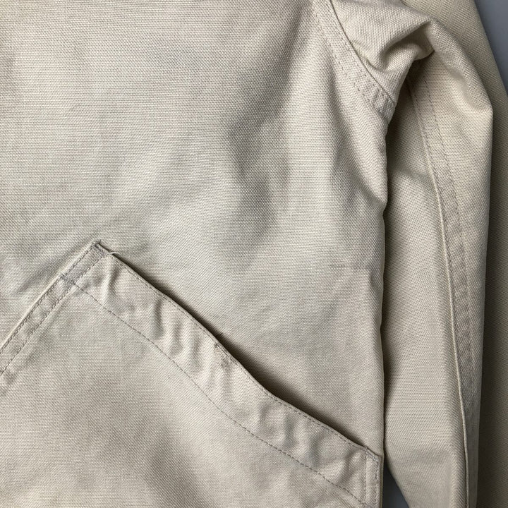 Vintage 80s-90'S Lands' End Duck Hunting Jacket, Women's Size Small cotton ivory Vintage Second Hand