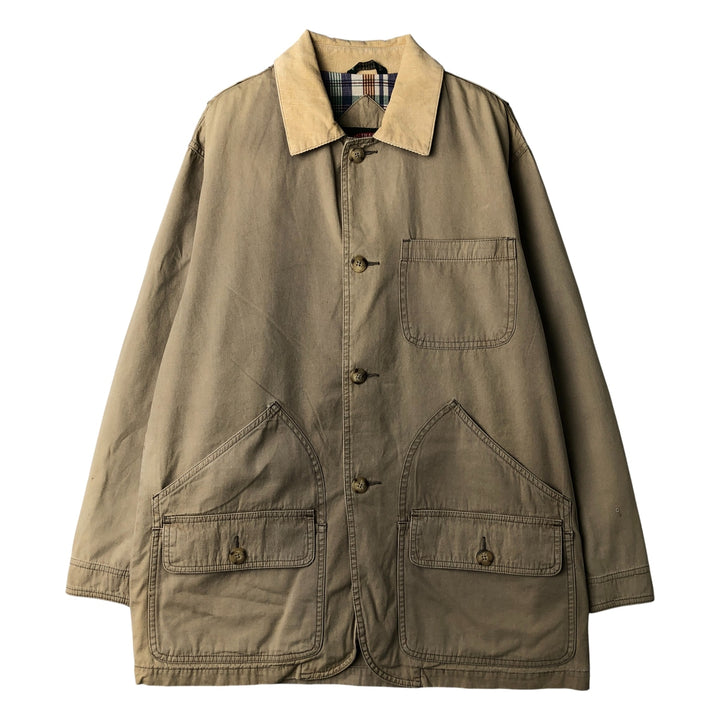 80s-90'S Authentic Imports Hunting Jacket, Men's Size XS cotton Beige type Vintage Second Hand