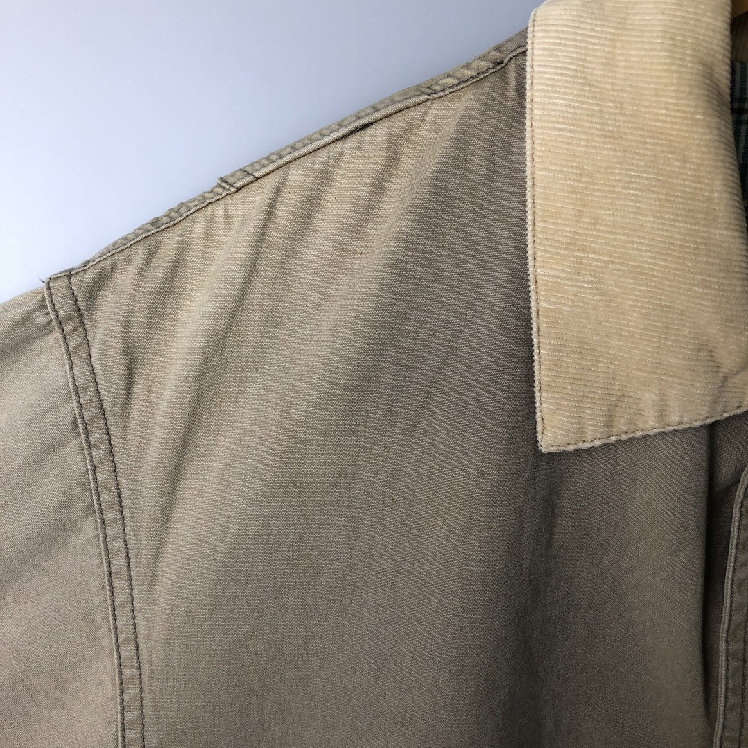 80s-90'S Authentic Imports Hunting Jacket, Men's Size XS cotton Beige type Vintage Second Hand