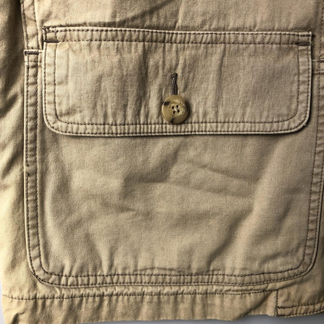 80s-90'S Authentic Imports Hunting Jacket, Men's Size XS cotton Beige type Vintage Second Hand