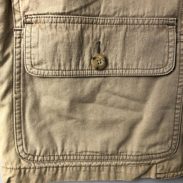 80s-90'S Authentic Imports Hunting Jacket, Men's Size XS cotton Beige type Vintage Second Hand
