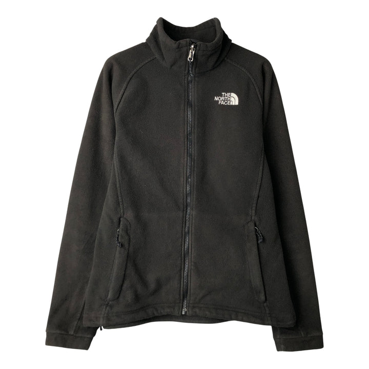 The North Face Women's Fleece Jacket, Size M polyester black type Vintage Second Hand