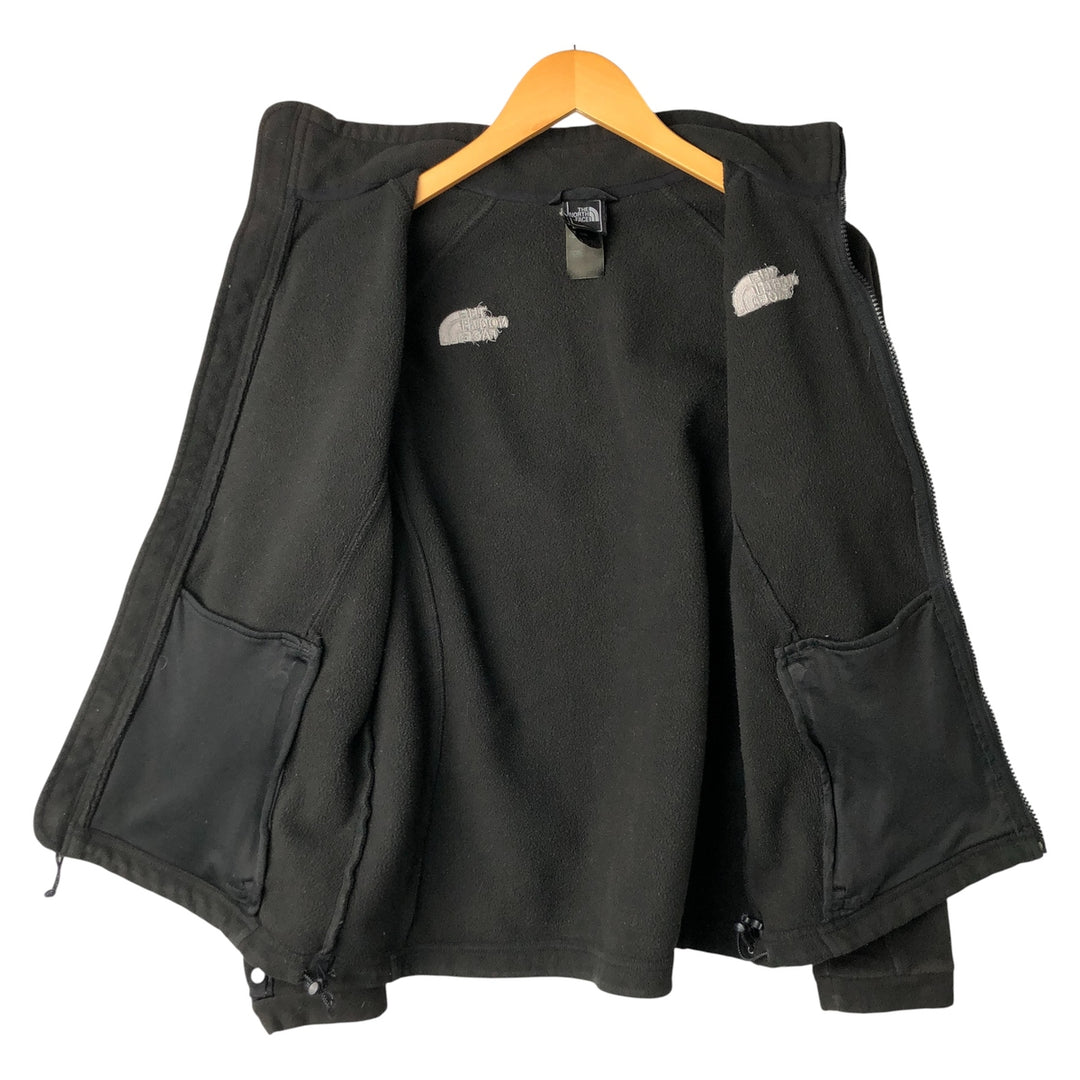 The North Face Women's Fleece Jacket, Size M polyester black type Vintage Second Hand