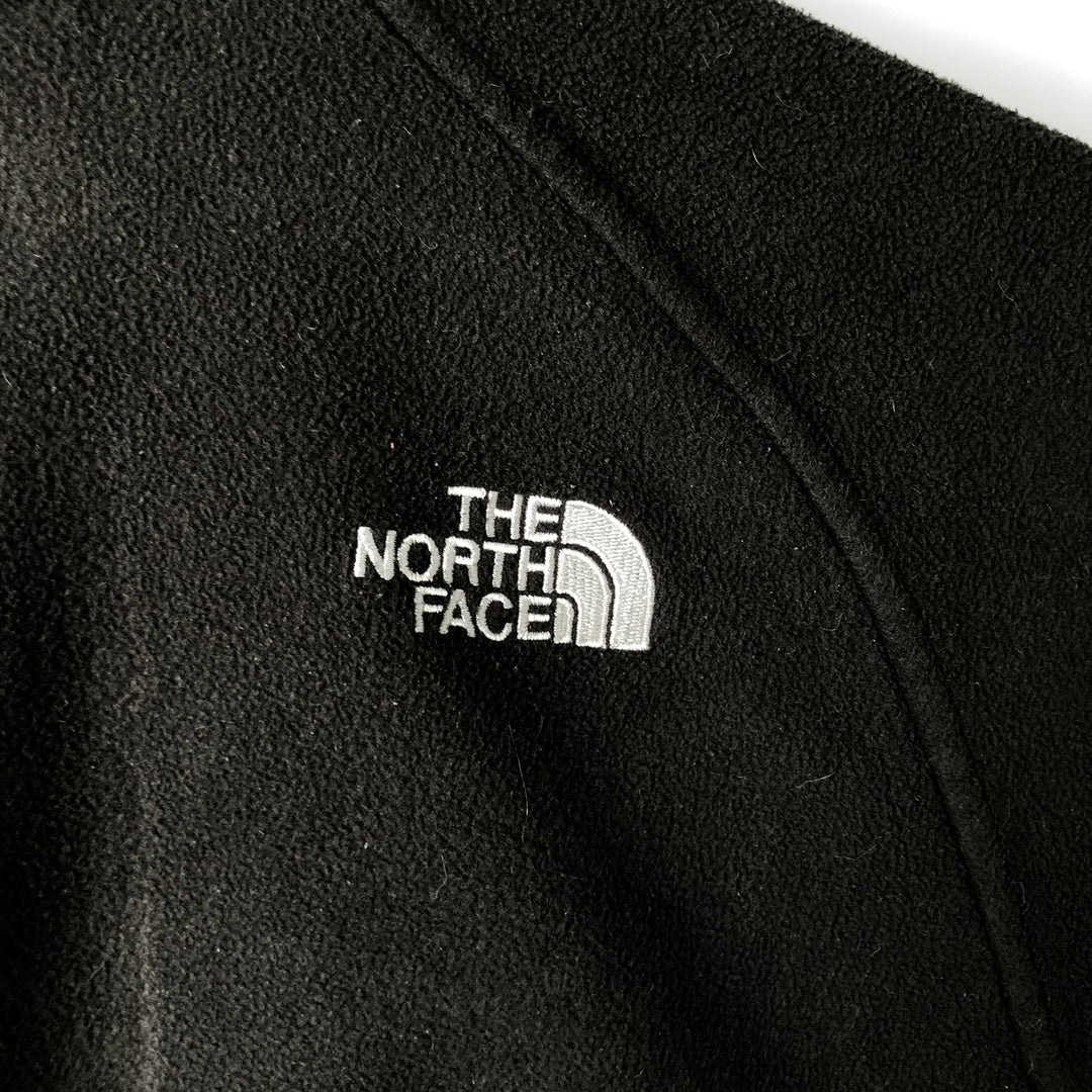 The North Face Women's Fleece Jacket, Size M polyester black type Vintage Second Hand