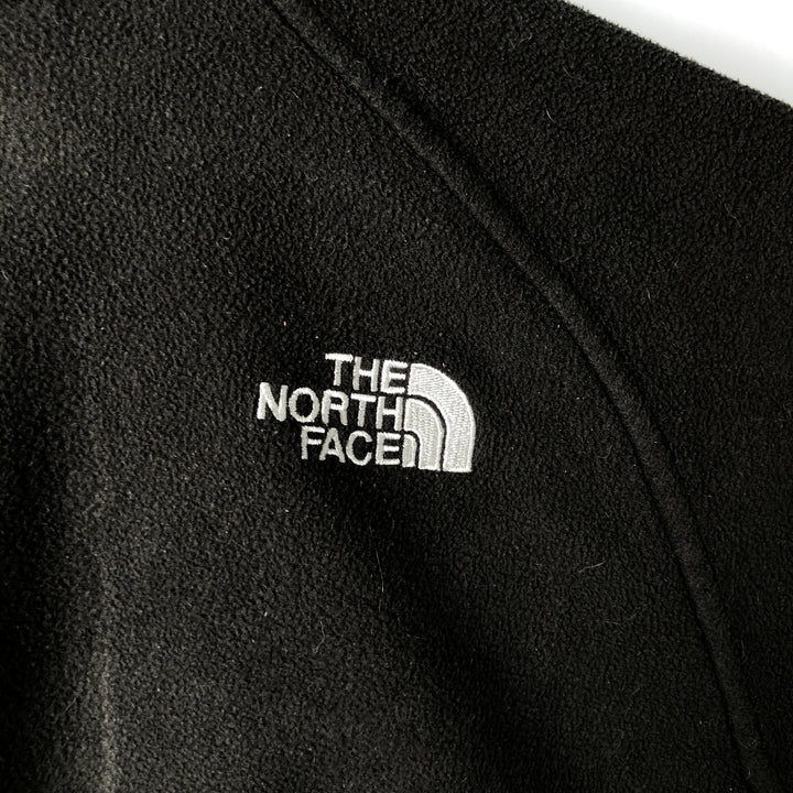 The North Face Women's Fleece Jacket, Size M polyester black type Vintage Second Hand