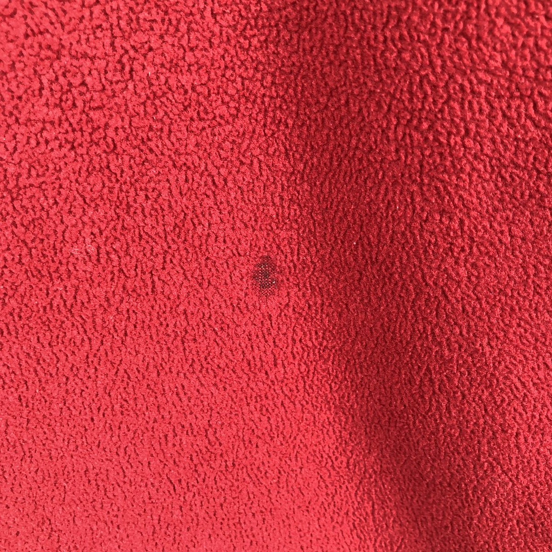 90s-00'S Columbia fleece pullover hoodie, men's size M unclear red type Vintage Second Hand