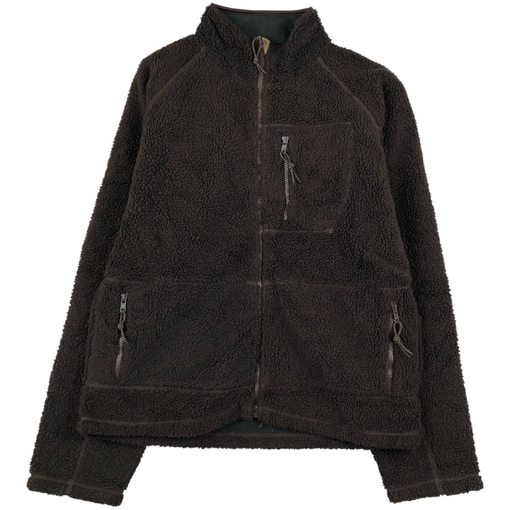 90s-00'S Cabelas Boa Jacket, Men's Size XL polyester brown type Vintage Second Hand