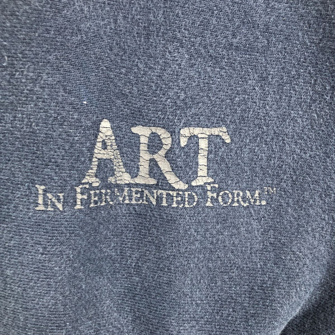 2000'S Champion PREMIUM REVERSE WEAVE Premium Reverse Weave Sweatshirt Pullover Hoodie, Men's Size M cotton navy blue type Vintage Second Hand