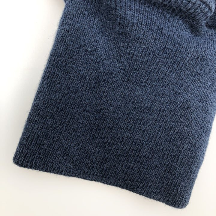 2000'S Champion PREMIUM REVERSE WEAVE Premium Reverse Weave Sweatshirt Pullover Hoodie, Men's Size M cotton navy blue type Vintage Second Hand