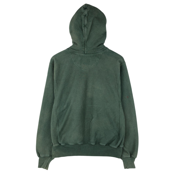 Champion PREMIUM REVERSE WEAVE College Sweatshirt Pullover Hoodie, Men's Size Small cotton green type Vintage Second Hand