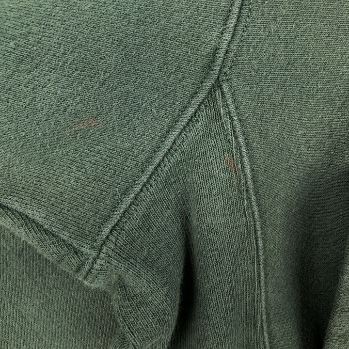 Champion PREMIUM REVERSE WEAVE College Sweatshirt Pullover Hoodie, Men's Size Small cotton green type Vintage Second Hand