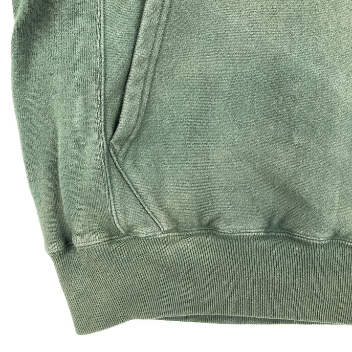 Champion PREMIUM REVERSE WEAVE College Sweatshirt Pullover Hoodie, Men's Size Small cotton green type Vintage Second Hand
