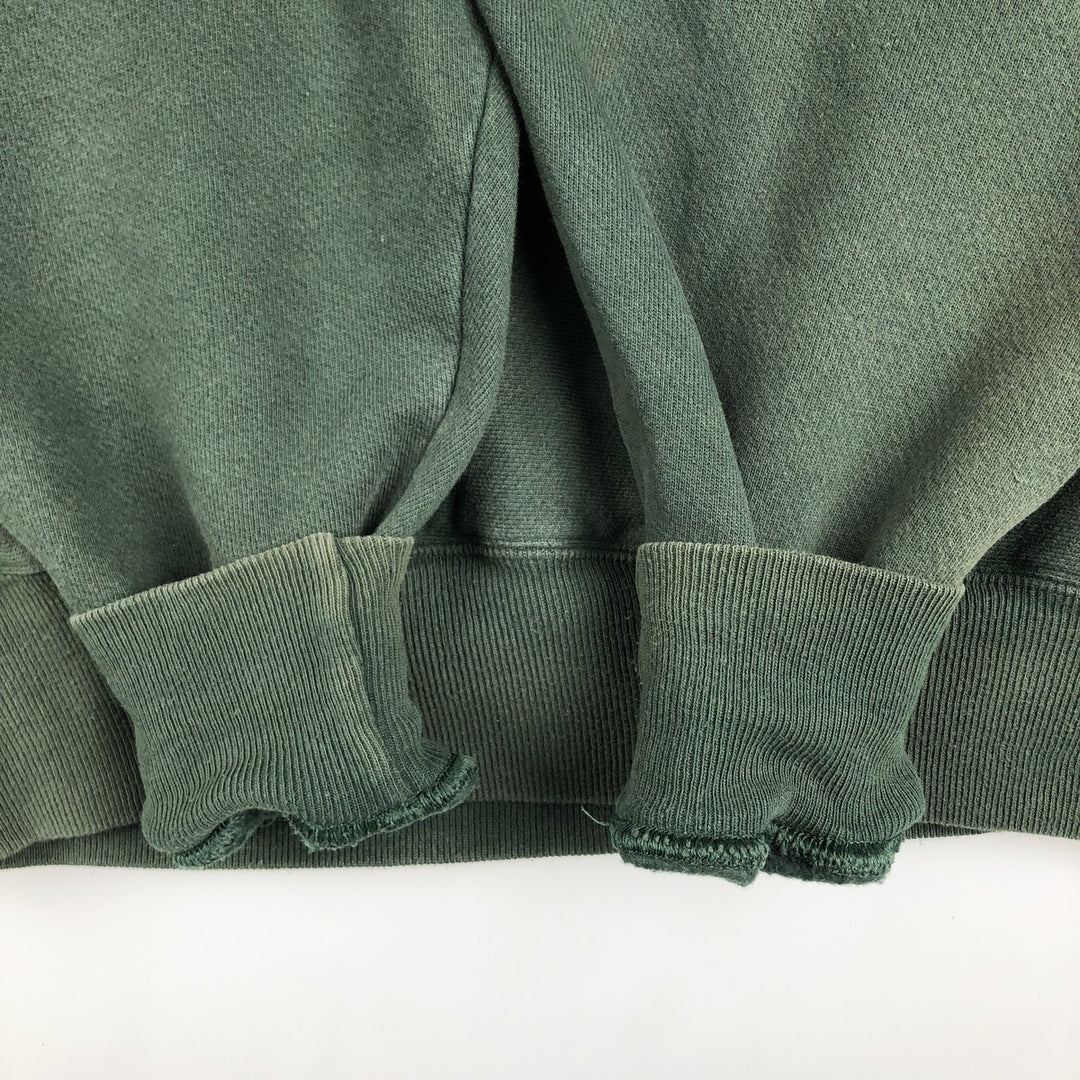 Champion PREMIUM REVERSE WEAVE College Sweatshirt Pullover Hoodie, Men's Size Small cotton green type Vintage Second Hand