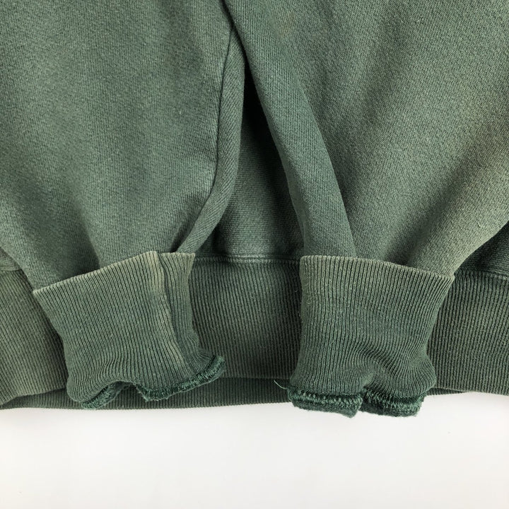 Champion PREMIUM REVERSE WEAVE College Sweatshirt Pullover Hoodie, Men's Size Small cotton green type Vintage Second Hand
