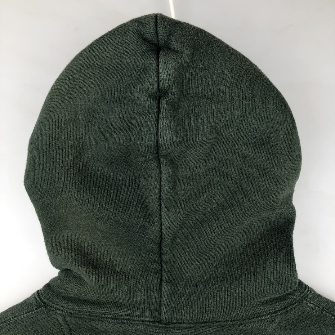 Champion PREMIUM REVERSE WEAVE College Sweatshirt Pullover Hoodie, Men's Size Small cotton green type Vintage Second Hand