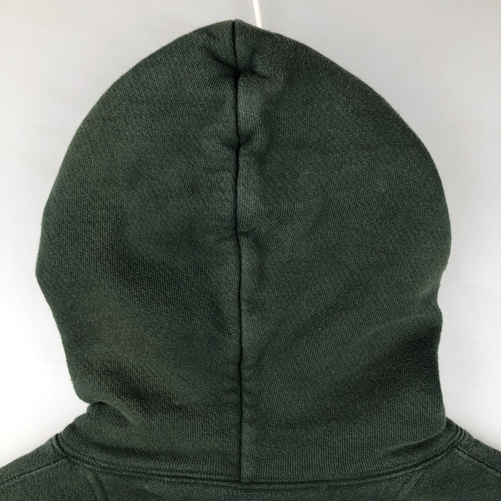 Champion PREMIUM REVERSE WEAVE College Sweatshirt Pullover Hoodie, Men's Size Small cotton green type Vintage Second Hand