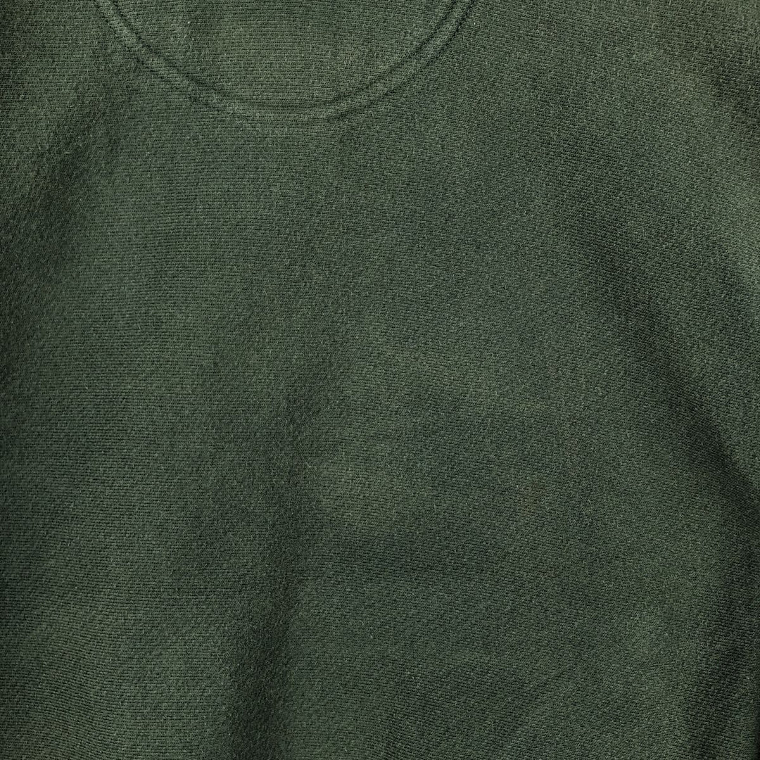 Champion PREMIUM REVERSE WEAVE College Sweatshirt Pullover Hoodie, Men's Size Small cotton green type Vintage Second Hand