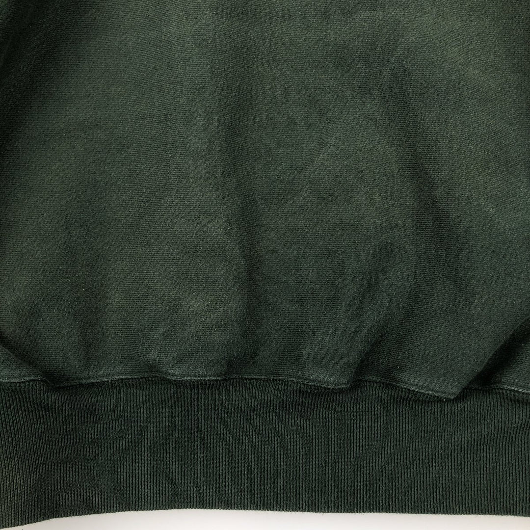 Champion PREMIUM REVERSE WEAVE College Sweatshirt Pullover Hoodie, Men's Size Small cotton green type Vintage Second Hand