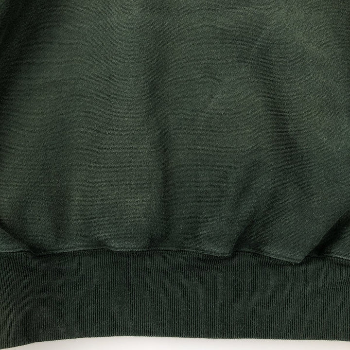 Champion PREMIUM REVERSE WEAVE College Sweatshirt Pullover Hoodie, Men's Size Small cotton green type Vintage Second Hand