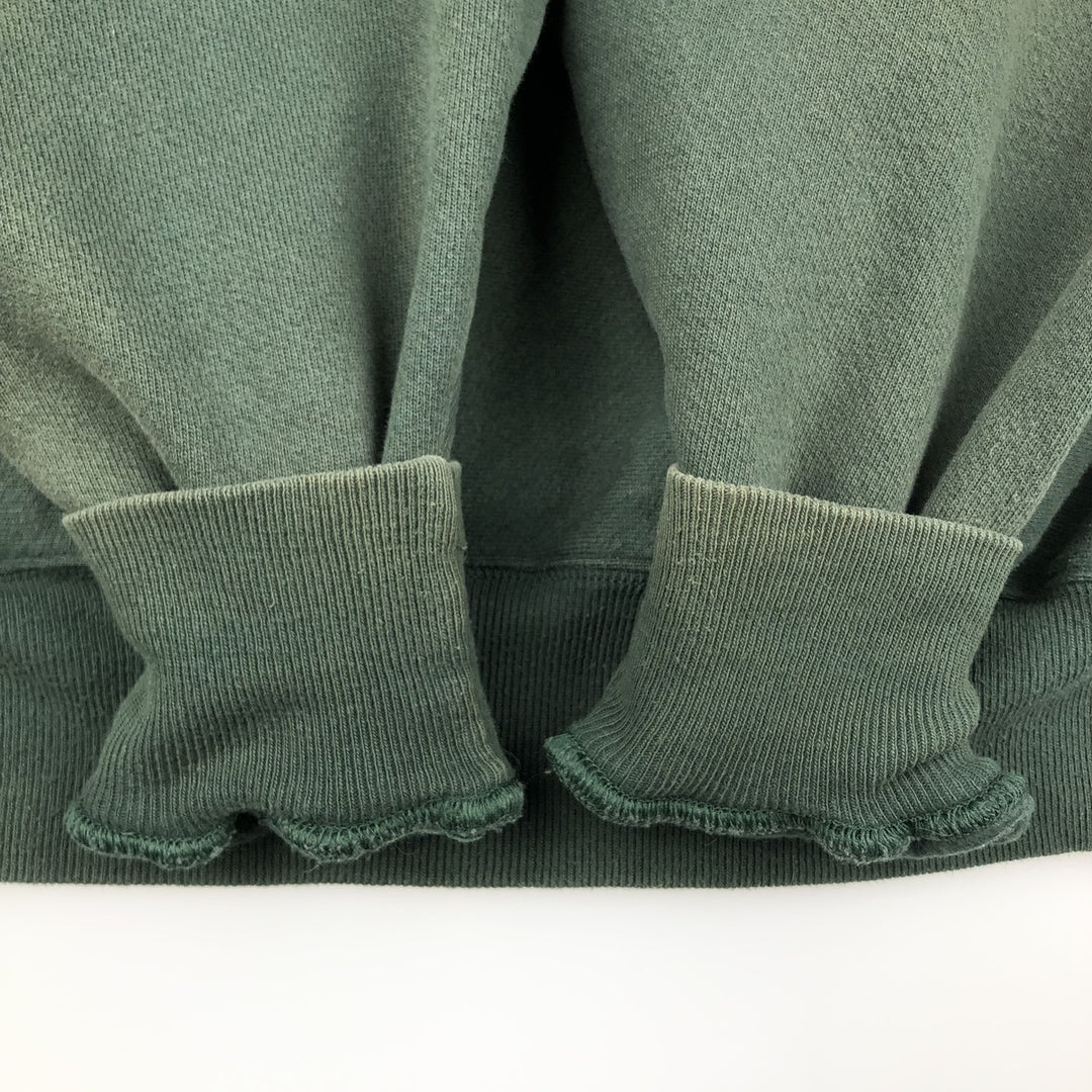 Champion PREMIUM REVERSE WEAVE College Sweatshirt Pullover Hoodie, Men's Size Small cotton green type Vintage Second Hand
