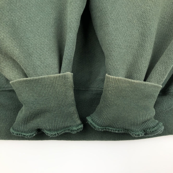 Champion PREMIUM REVERSE WEAVE College Sweatshirt Pullover Hoodie, Men's Size Small cotton green type Vintage Second Hand