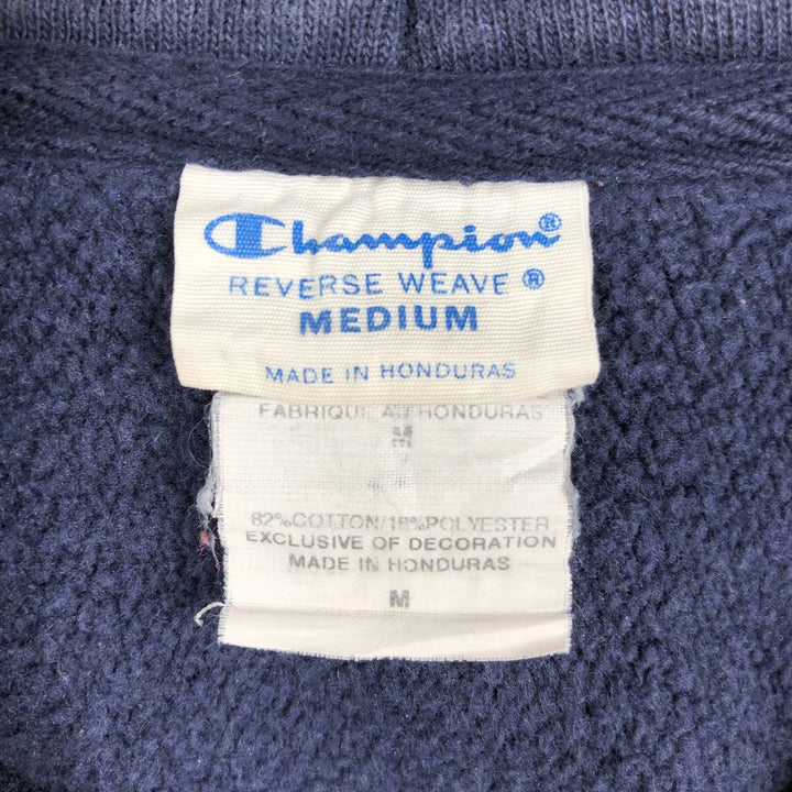 Champion REVERSE WEAVE Reverse Weave College Sweat Pullover Hoodie Men's M cotton navy blue type Vintage Second Hand