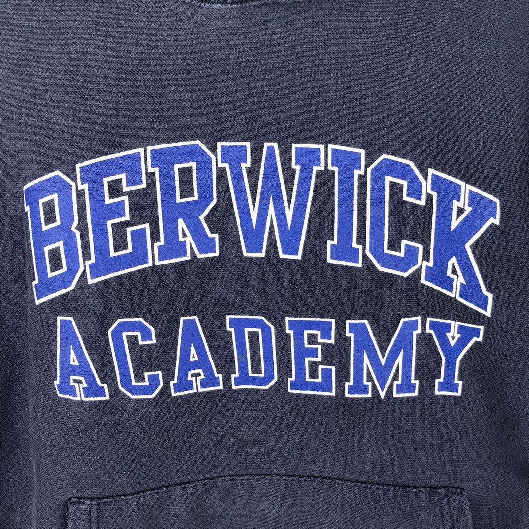 Champion REVERSE WEAVE Reverse Weave College Sweat Pullover Hoodie Men's M cotton navy blue type Vintage Second Hand