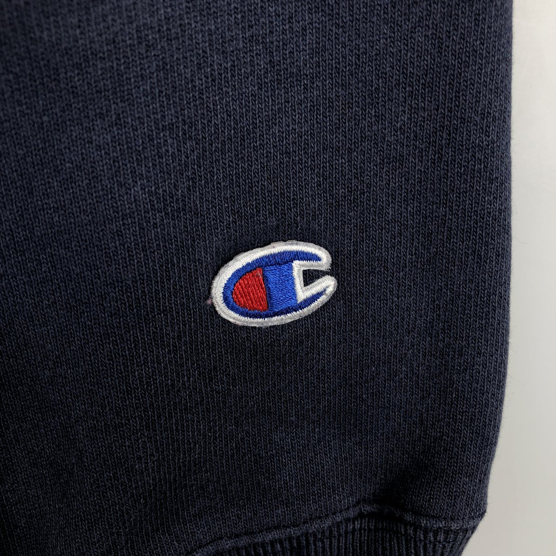 Champion REVERSE WEAVE Reverse Weave College Sweat Pullover Hoodie Men's M cotton navy blue type Vintage Second Hand