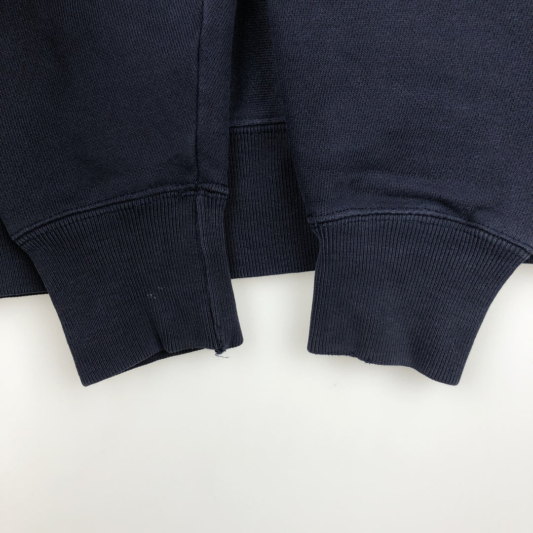 Champion REVERSE WEAVE Reverse Weave College Sweat Pullover Hoodie Men's M cotton navy blue type Vintage Second Hand
