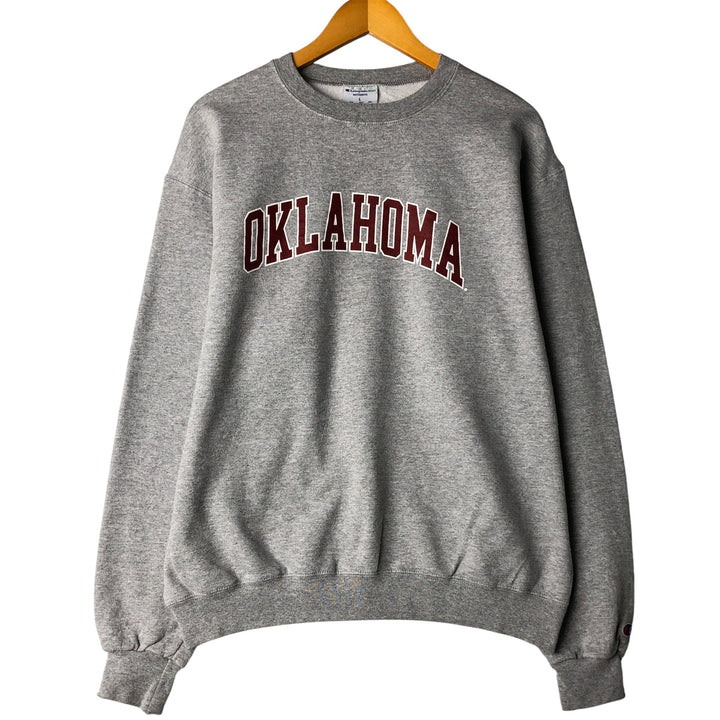 Champion ECO College Sweatshirt, Men's Size L cotton gray type Vintage Second Hand