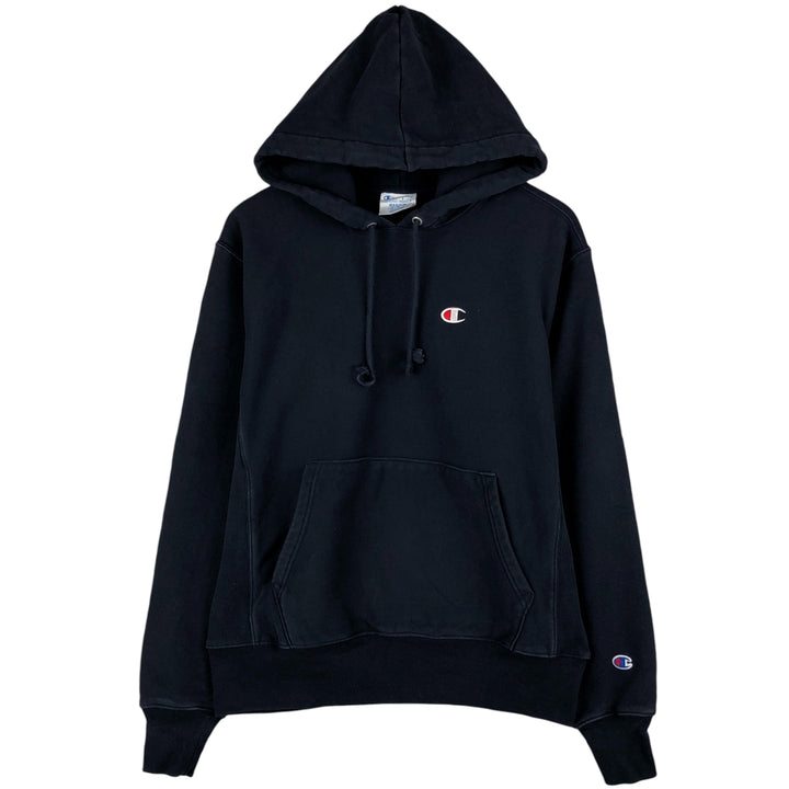 Champion REVERSE WEAVE Reverse Weave Sweat Pullover Hoodie Men's M cotton navy blue type Vintage Second Hand