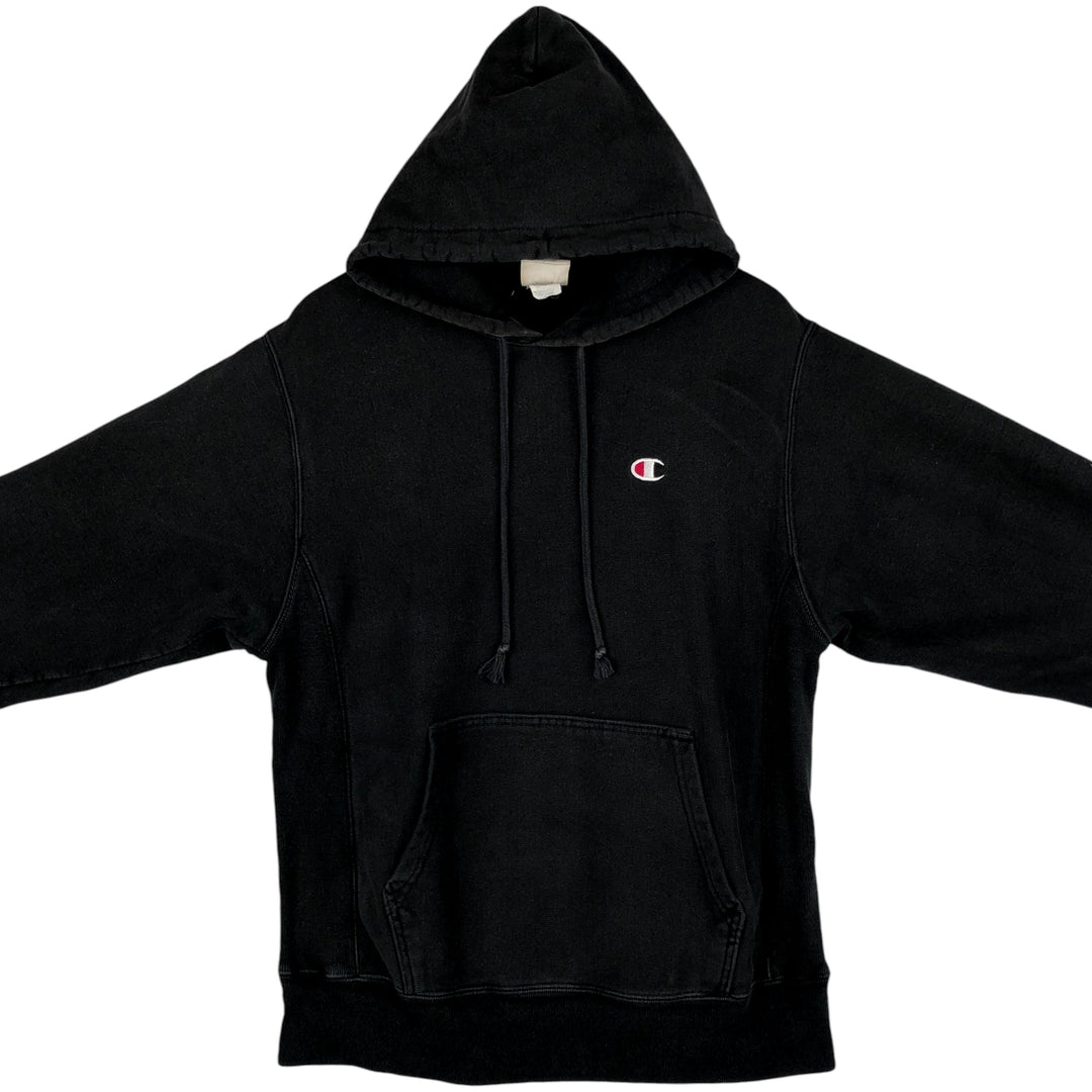 Champion REVERSE WEAVE Reverse Weave Sweat Pullover Hoodie Men's M cotton black type Vintage Second Hand