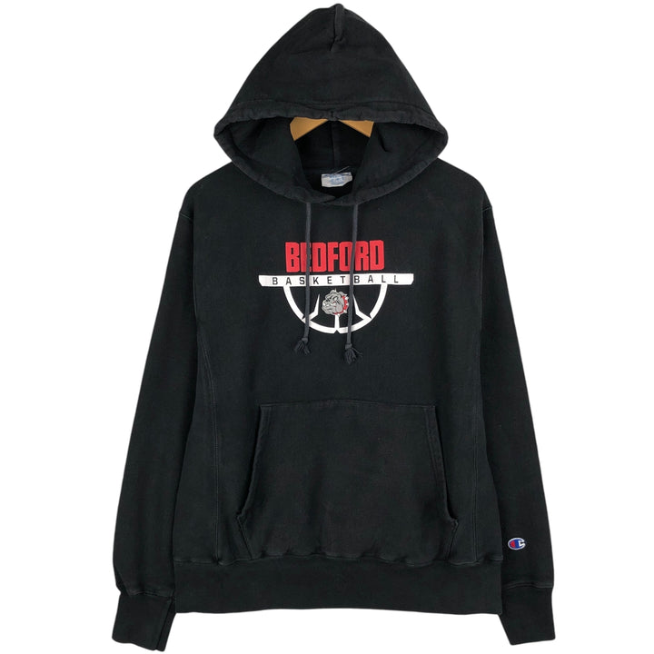 Champion REVERSE WEAVE Reverse Weave Sweat Pullover Hoodie Men's M cotton black type Vintage Second Hand