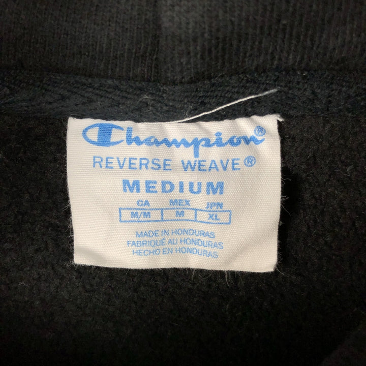 Champion REVERSE WEAVE Reverse Weave Sweat Pullover Hoodie Men's M cotton black type Vintage Second Hand