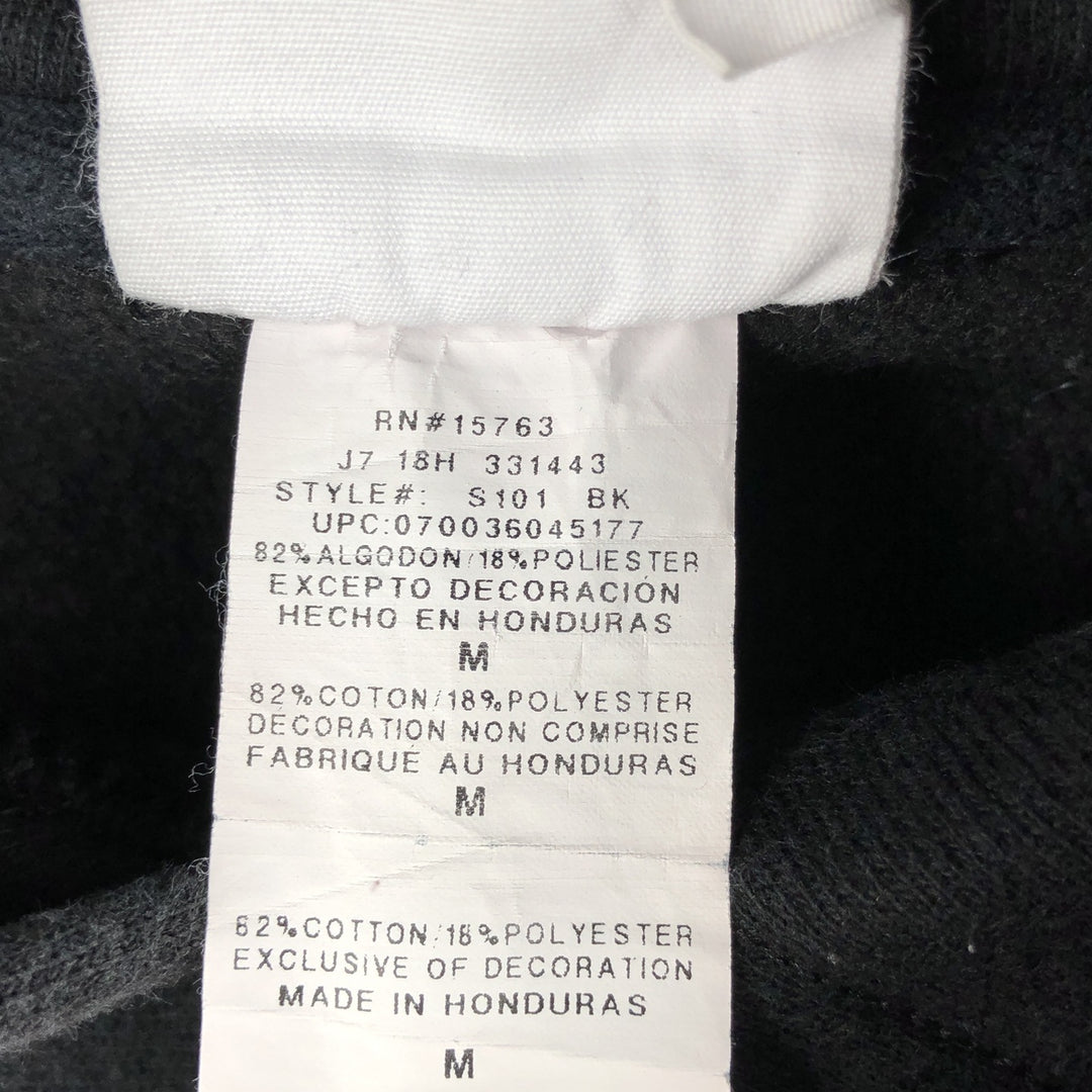Champion REVERSE WEAVE Reverse Weave Sweat Pullover Hoodie Men's M cotton black type Vintage Second Hand