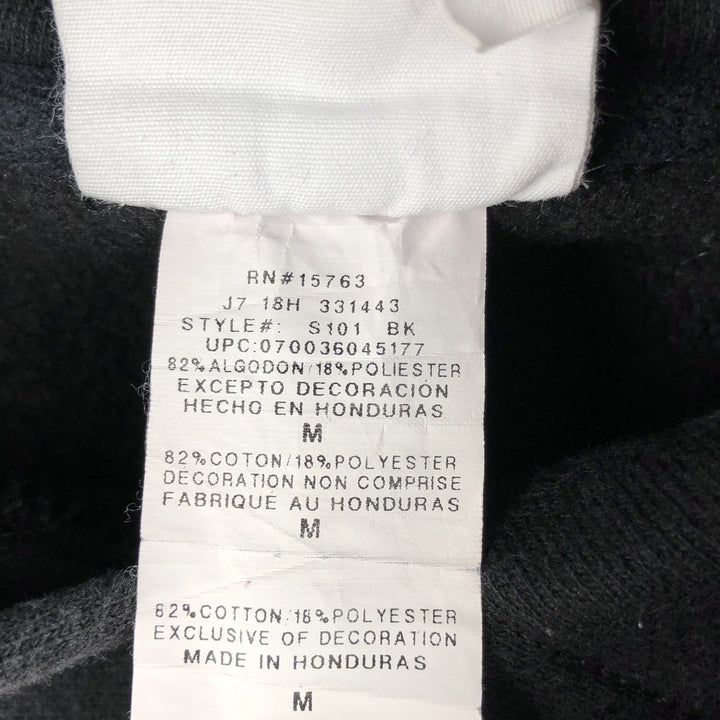 Champion REVERSE WEAVE Reverse Weave Sweat Pullover Hoodie Men's M cotton black type Vintage Second Hand