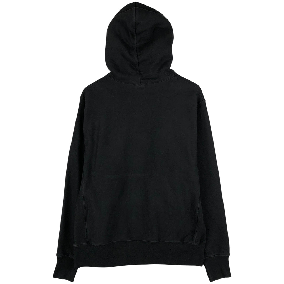 Champion Reverse Weave Sweatshirt Pullover Hoodie, Men's Size L (No Eyes) cotton black type Vintage Second Hand