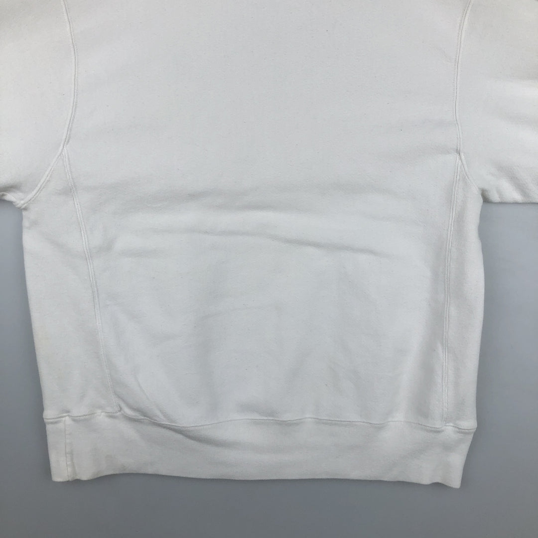 Champion REVERSE WEAVE Reverse Weave Sweat Pullover Hoodie Men's L size cotton white type Vintage Second Hand