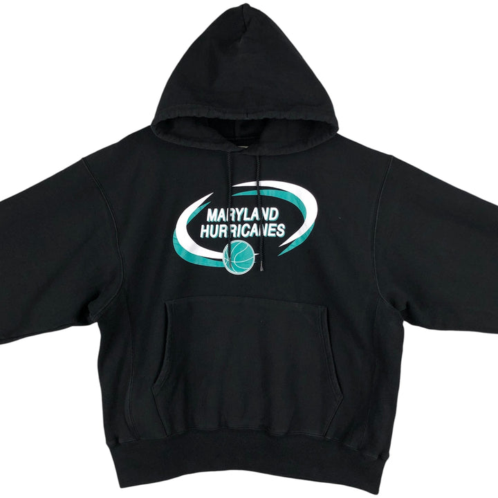 Champion PREMIUM REVERSE WEAVE Premium Reverse Weave Sweat Pullover Hoodie, Men's XL cotton black type Vintage Second Hand