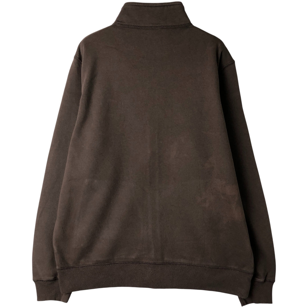 Nike full-zip sweatshirt, men's size XL cotton brown type Vintage Second Hand