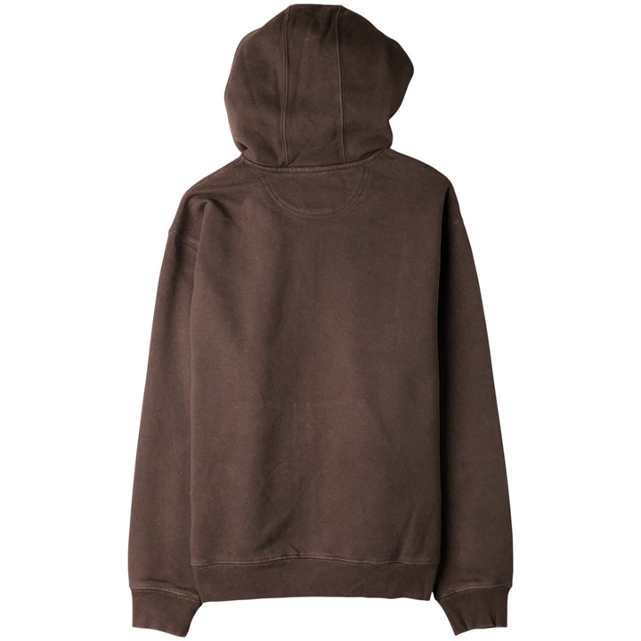 Dickies Sweat Full Zip Hoodie Men's L size cotton brown type Vintage Second Hand