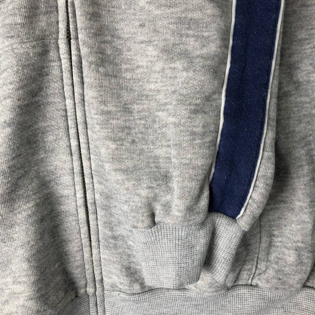 Vintage 1980'S Basset Walker full-zip sweatshirt, made in the USA, size L, men's. acrylic gray type Vintage Second Hand
