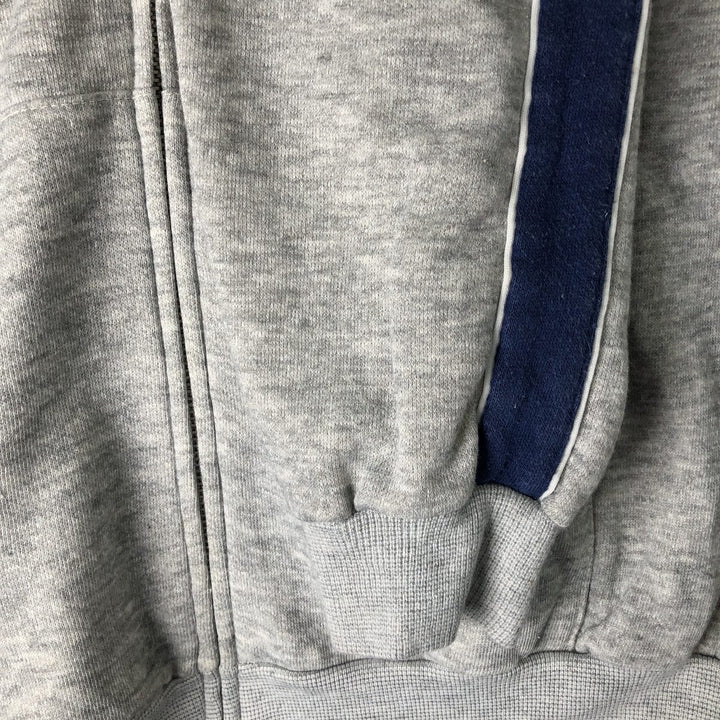 Vintage 1980'S Basset Walker full-zip sweatshirt, made in the USA, size L, men's. acrylic gray type Vintage Second Hand