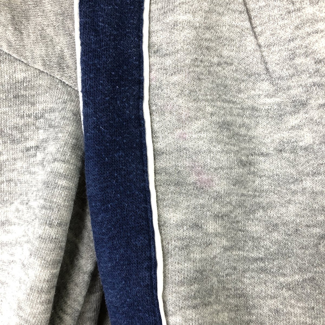 Vintage 1980'S Basset Walker full-zip sweatshirt, made in the USA, size L, men's. acrylic gray type Vintage Second Hand