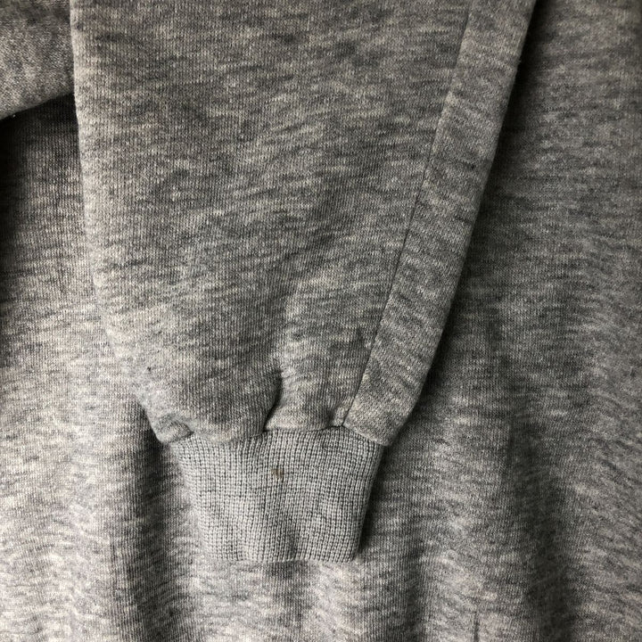 Vintage 1980'S Basset Walker full-zip sweatshirt, made in the USA, size L, men's. acrylic gray type Vintage Second Hand